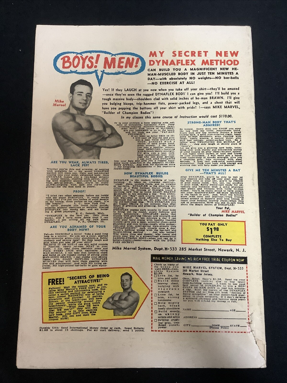 Daredevil #11 (1965) VG/F (5.0) 1” SpineSplit, 1.5” Tear Back, 2” Tear Last Page