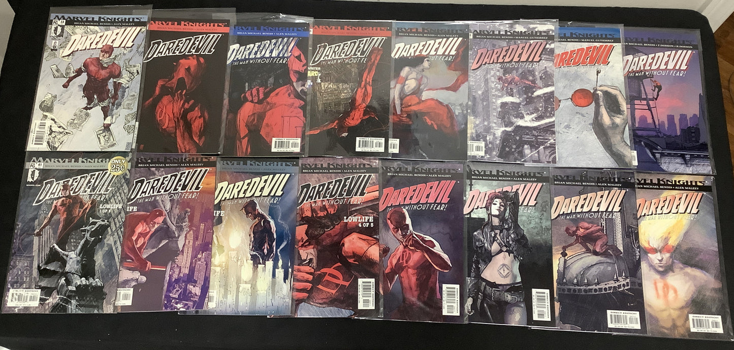 Daredevil #1-110 Comic Lot, 1st App/Origin Echo, Death Karen Page, Kevin Smith