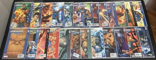 Ultimate Fantastic Four #1-24 + Annual #1, Marvel, 1st App Of Marvel Zombies