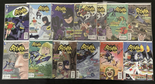 Batman '66 #1-12 Comic Lot, DC Comics, Parker/Case/Allred, Extra Copies #4 + #12