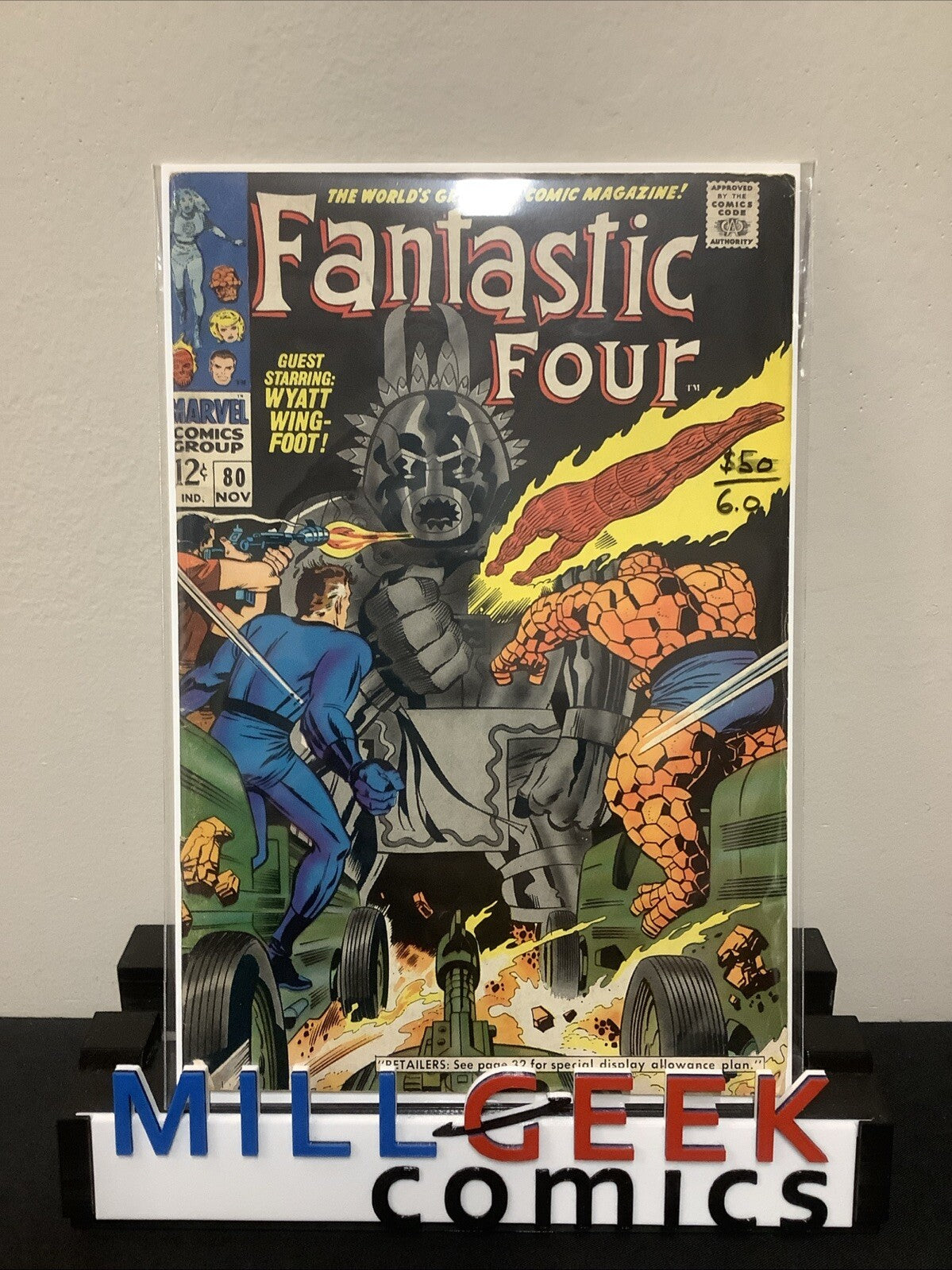 Fantastic Four #80 (Marvel Comics November 1968) F (6.0) Stan Lee/Jack Kirby