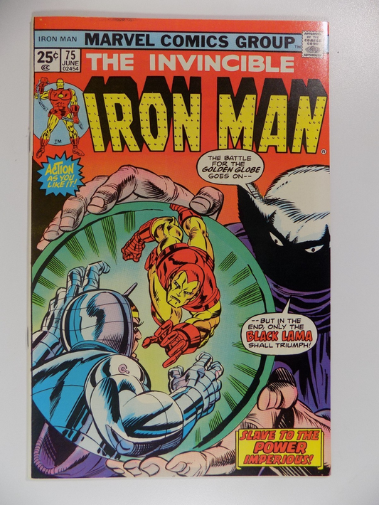 Iron Man #75 Marvel Comic June 1975 Near Mint-
