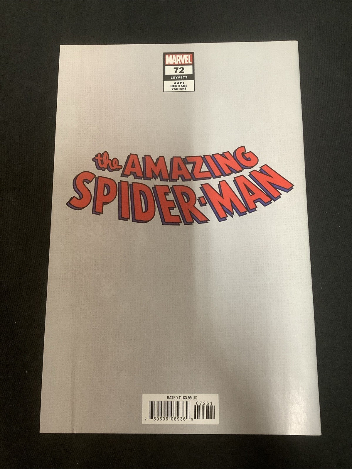 Amazing Spiderman #72 VF/NM (9.0) 1:50 Inhyuk Lee Ratio Incentive Variant