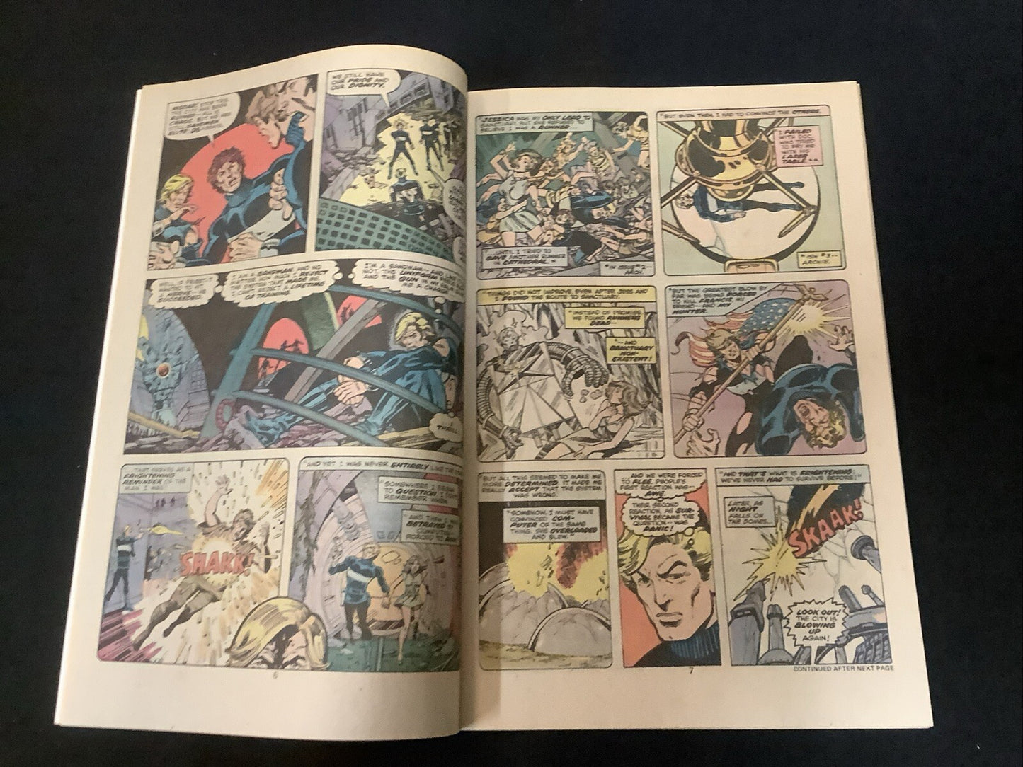 Logan's Run #6 (Marvel Comics 1977) VF/NM (9.0) 1st Thanos Solo Story, Newsstand