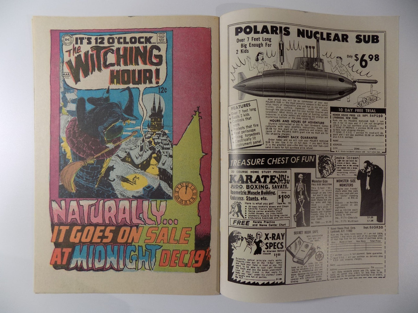 Captain Action #3 DC Comic March 1969 Very Fine-