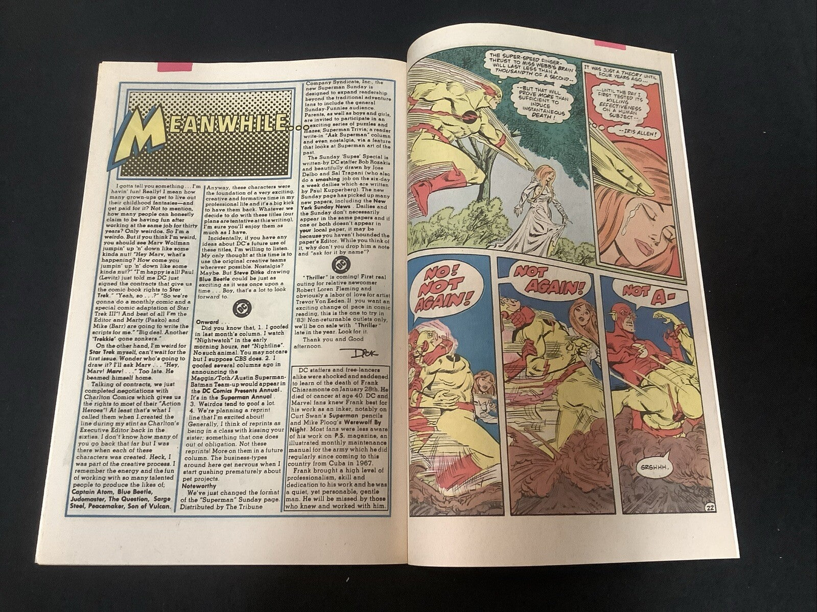 Flash #324 (DC Comics August 1983) VF/NM (9.0) Death Of Professor Zoom