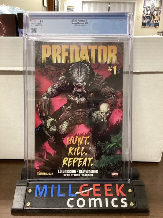 ALIEN ANNUAL (2021) #1 DELL'OTTO 1:25 Variant Cover CGC 9.6