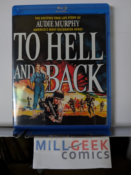 To Hell and Back, Audie Murphy (Blu-Ray) Like New -JD