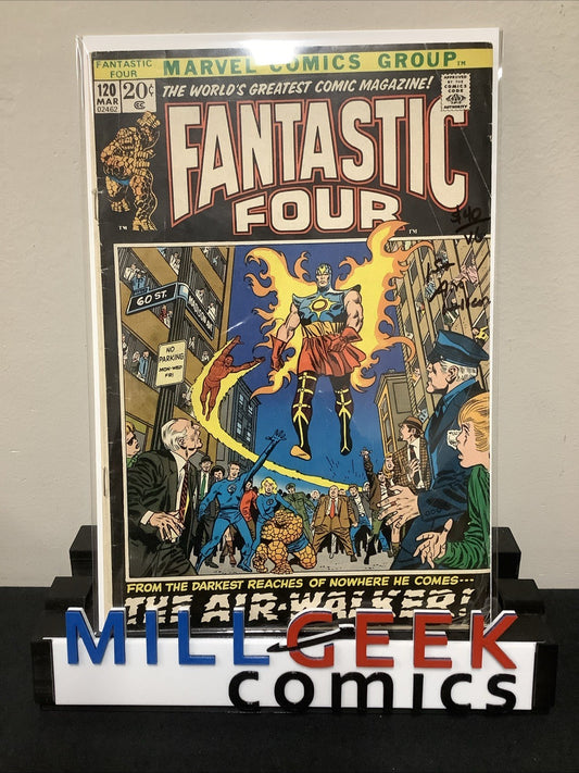 Fantastic Four #120 (Marvel Comics March 1972) VG (4.0) 1st App Air-Walker