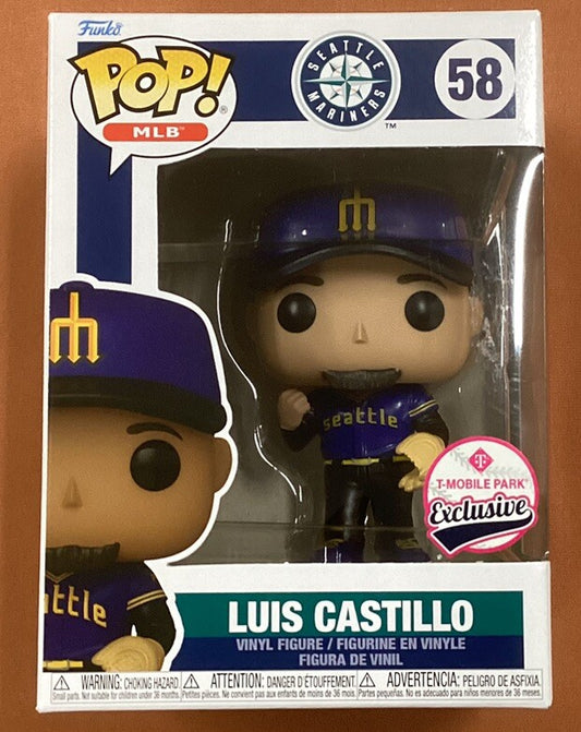Luis Castillo Funko Pop - MLB Seattle Mariners SGA 9/14/24 City Connect