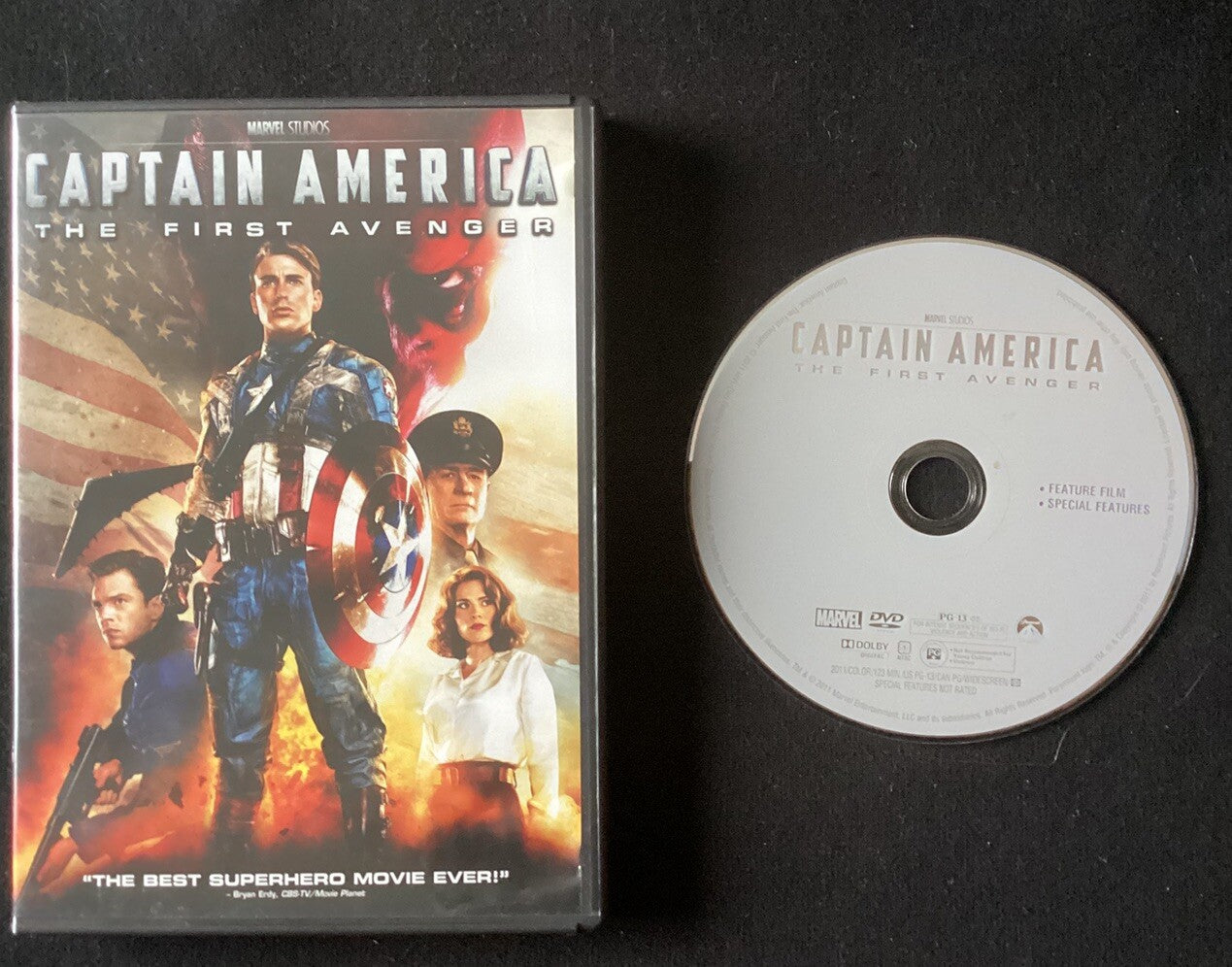 9 Blu-ray/DVD Marvel Movie Lot (Avengers Thor Civil War) -PS