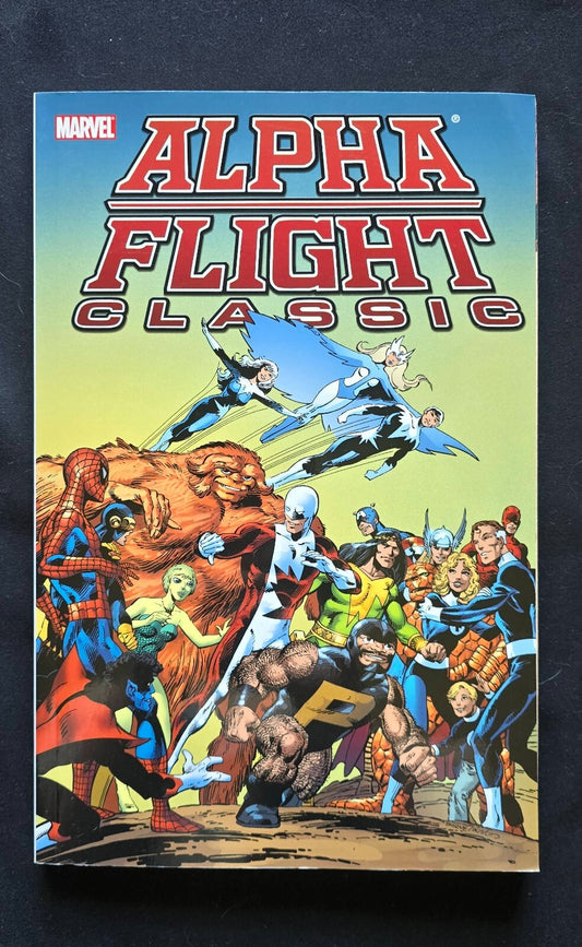 Alpha Flight Classic Vol 1- John Byrne! - OOP Scarce TPB (1st Ed 2007)