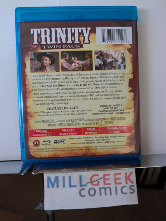 Trinity Twin Pack, They Call Me Trinity & Trinity is Still My Name (Blu-Ray) -JD