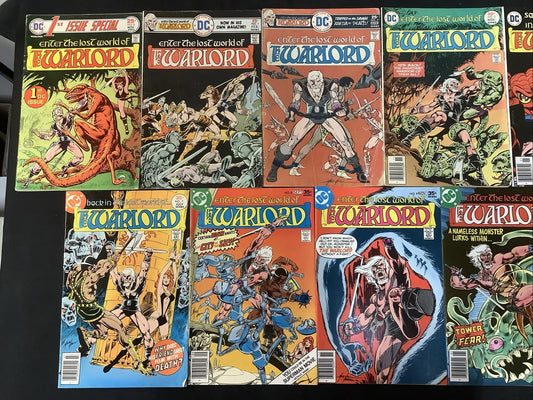 Warlord #1-86 + Annuals #1-4 & 1st Issue Special #8, 1st App Warlord, See Pics