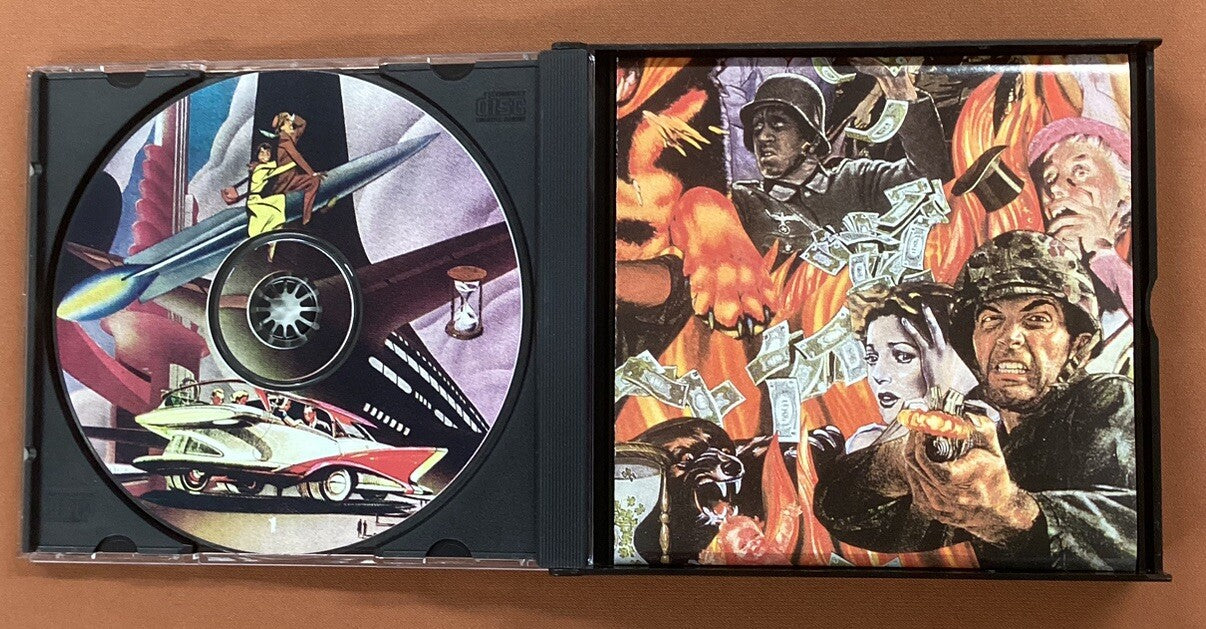 Jello Biafra, Spoken Word, LP + If Evolution Is Outlawed, CD (like New) -JD