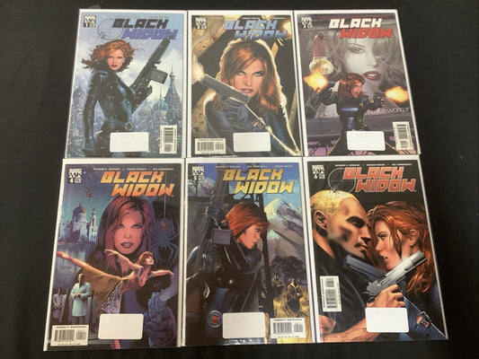 BLACK WIDOW #1-6 Complete Comic Set, Marvel, Richard K. Morgan/Goran Parlov