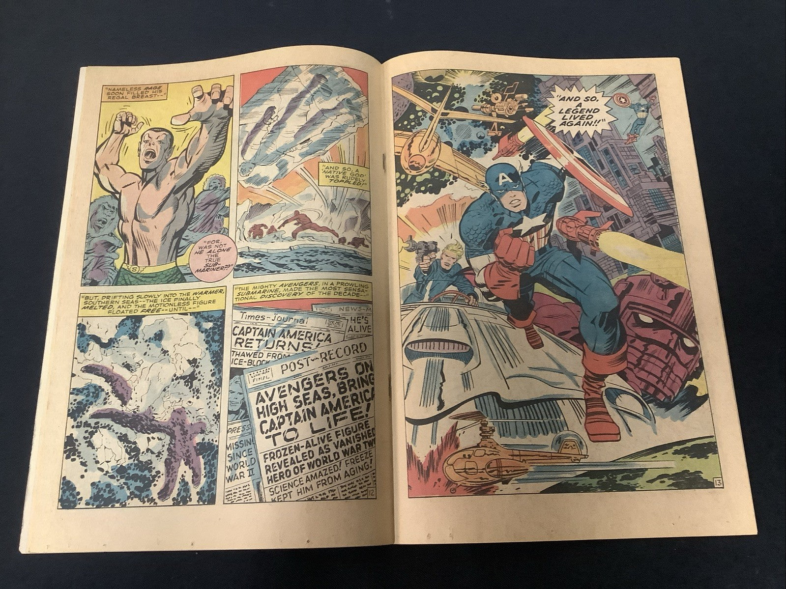 Captain America #112 (Marvel Comics April 1969) Fine (6.0) Stan Lee/Jack Kirby