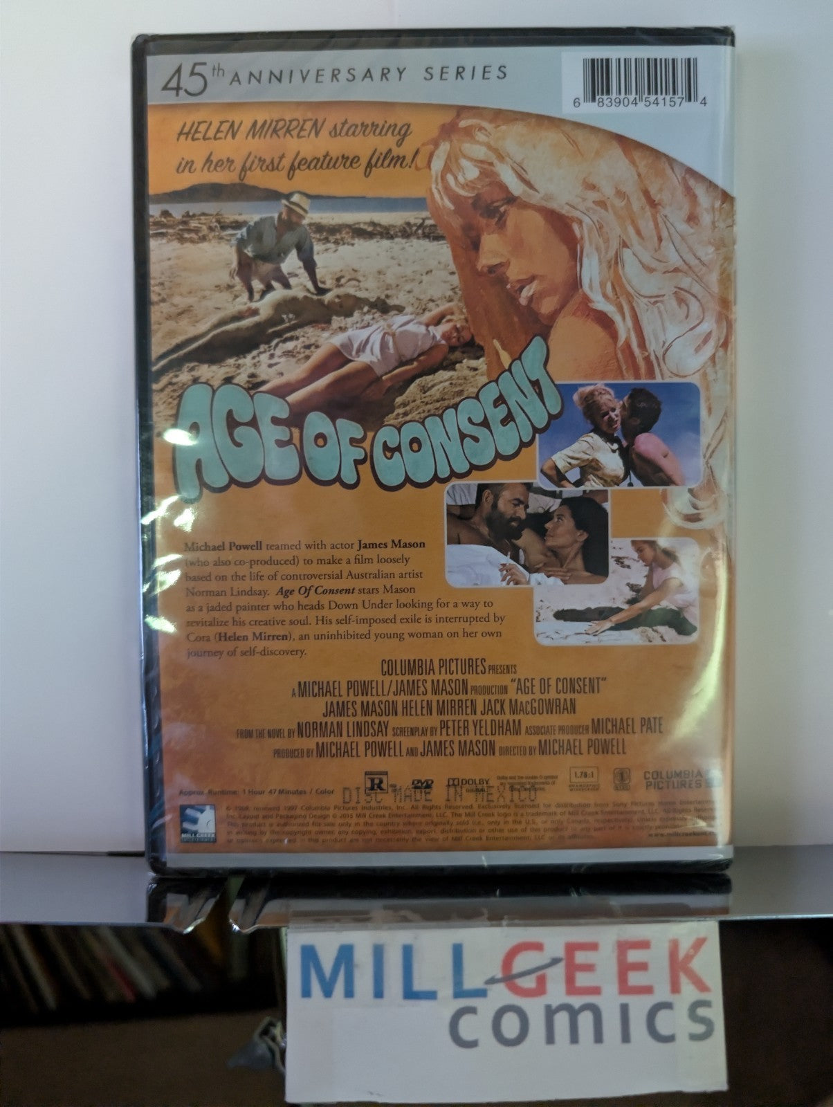 Age of Consent, 45th Anniversary Series, Helen Mirren (DVD) -JD