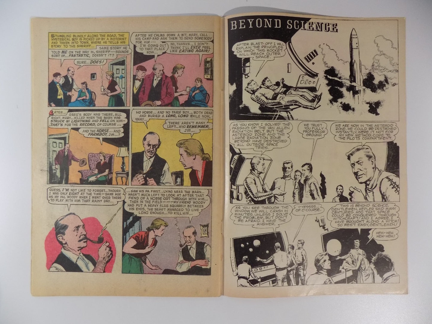 Ghost Stories #1 Dell Comic Sept-Nov 1962 Fine-