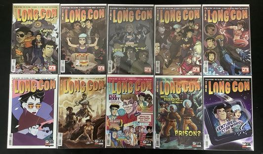 Long Con #1-10 Complete Comic Series, ONI Press, Dylan Meconis/Ben Coleman