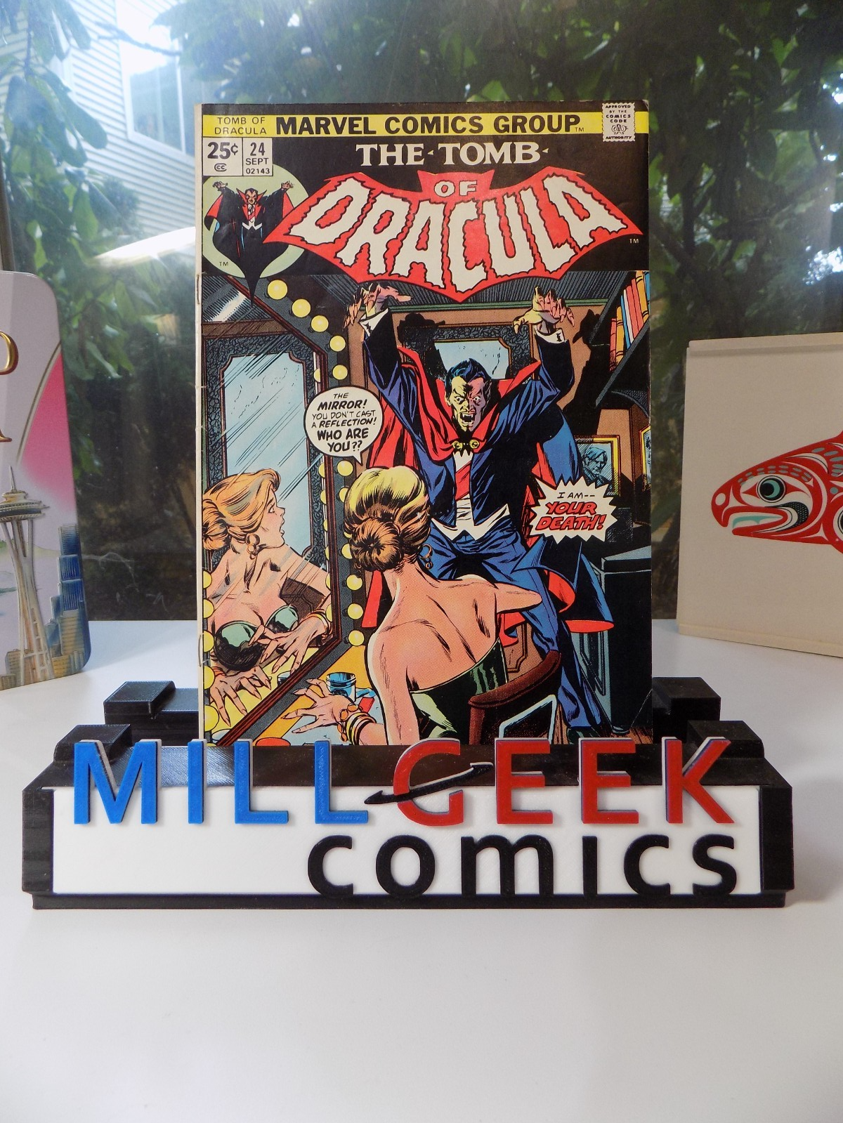 Tomb of Dracula #24 Marvel Comic Very Fine- September 1974