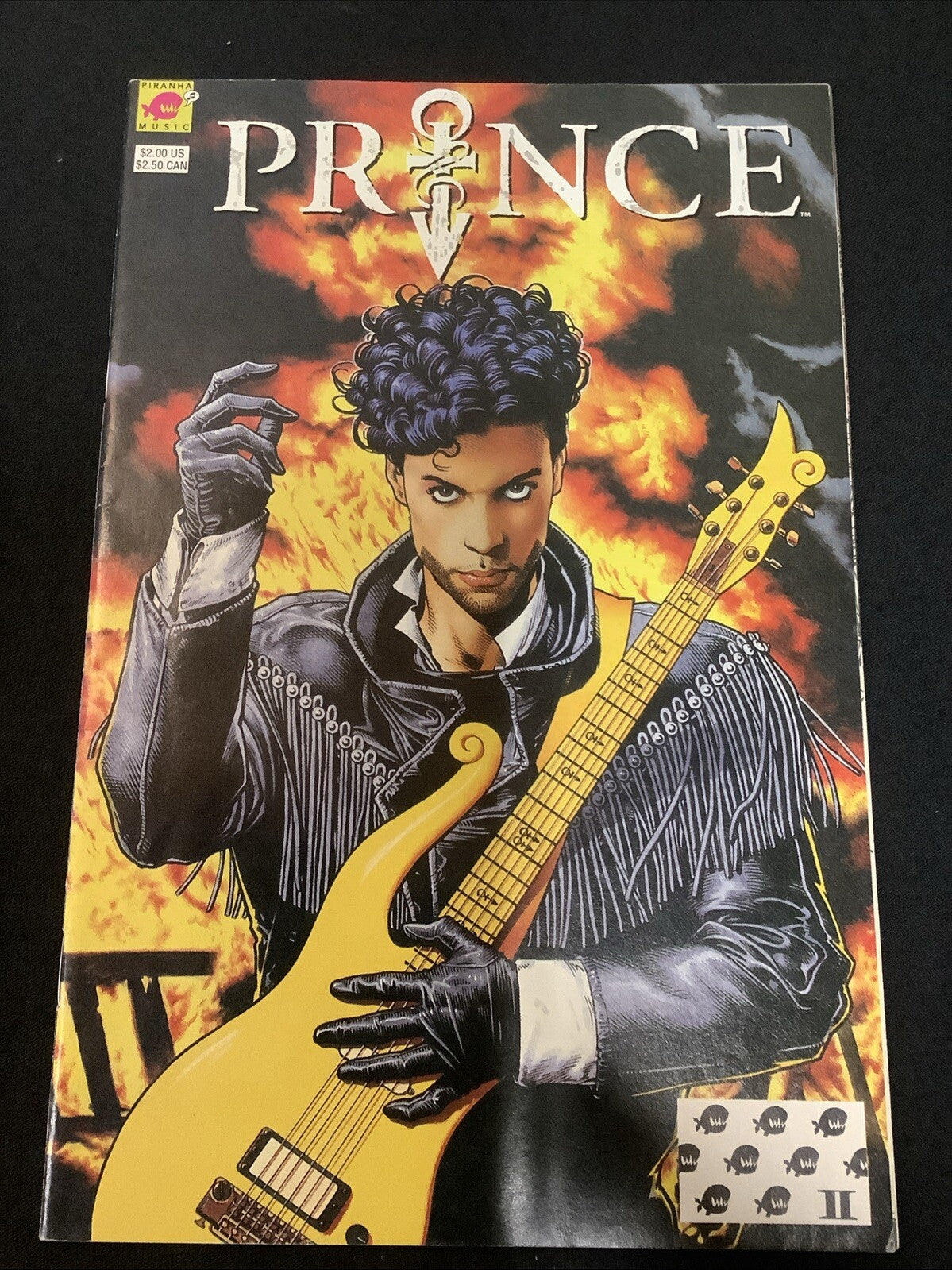 Prince: Alter Ego (Piranha Comics 1991) VG/F (5.0) Brian Bolland, 2ND PRINTING
