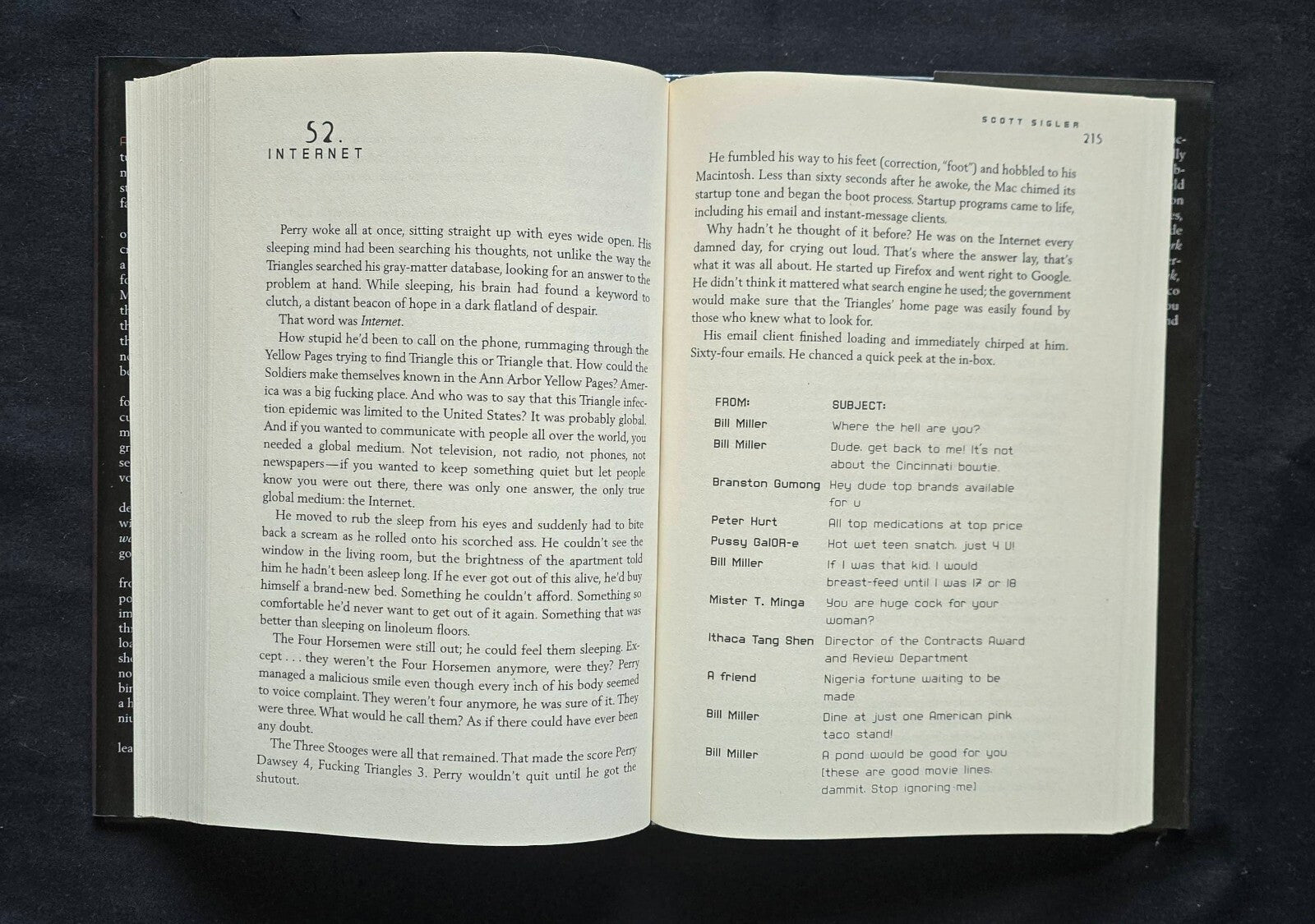 Infected by Scott Sigler (1st ed HC w/DJ 2008) JD