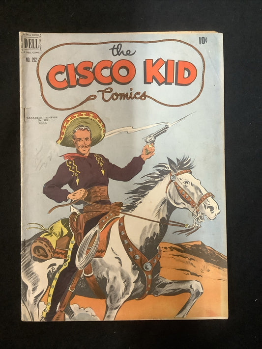 Cisco Kid Comics #292 (1950) VG (4.0) CANADIAN EDITION, 1/4” Spine Roll