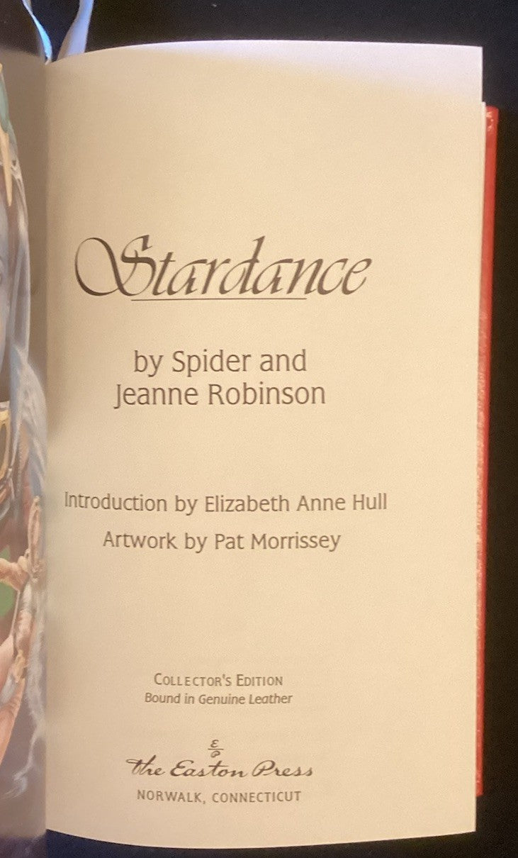Easton Press: Stardance by Spider and Jeanne Robinson **Collector’s Edition** JD