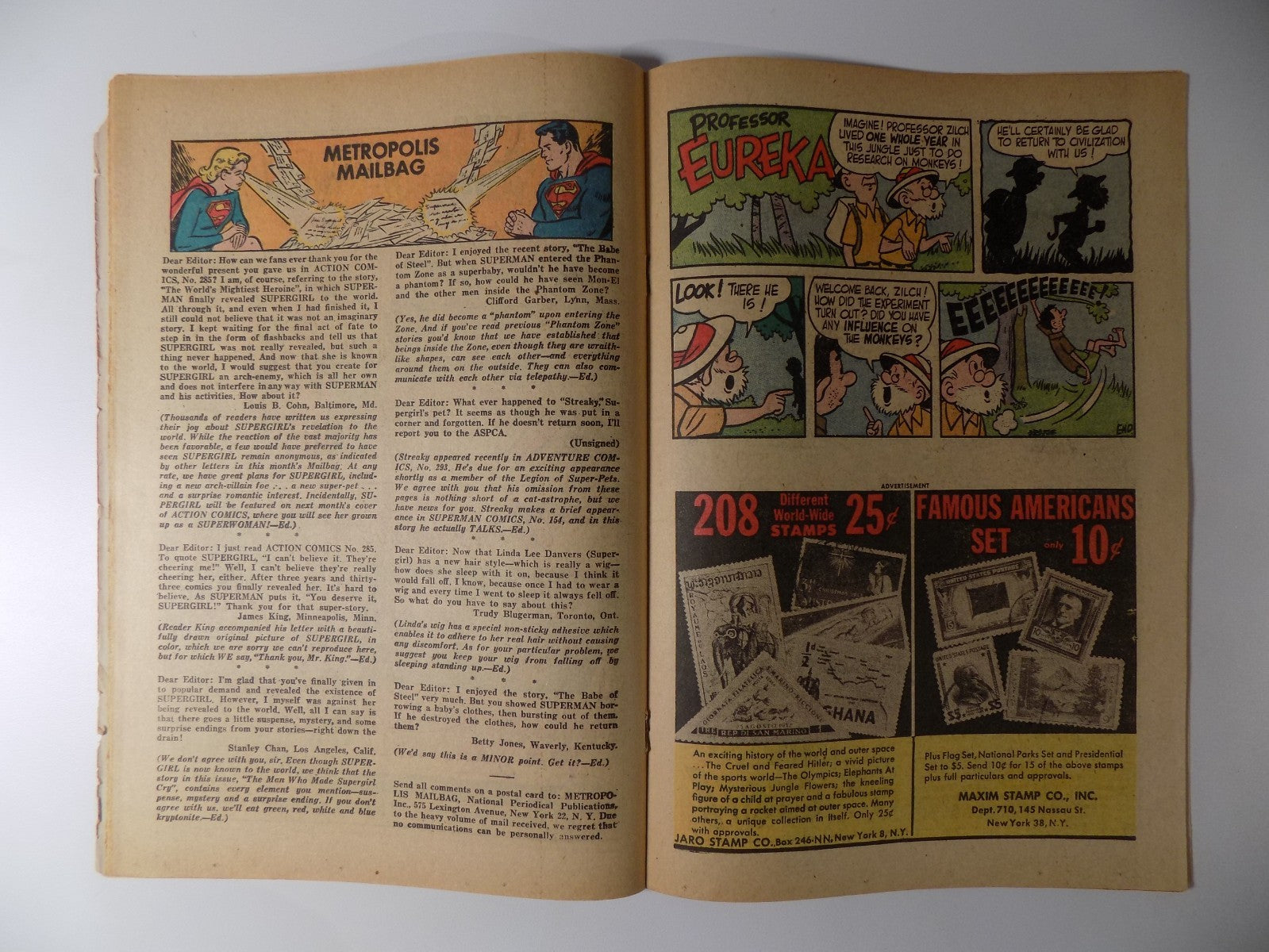 Action #288 DC Comic Very Good+ May 1962