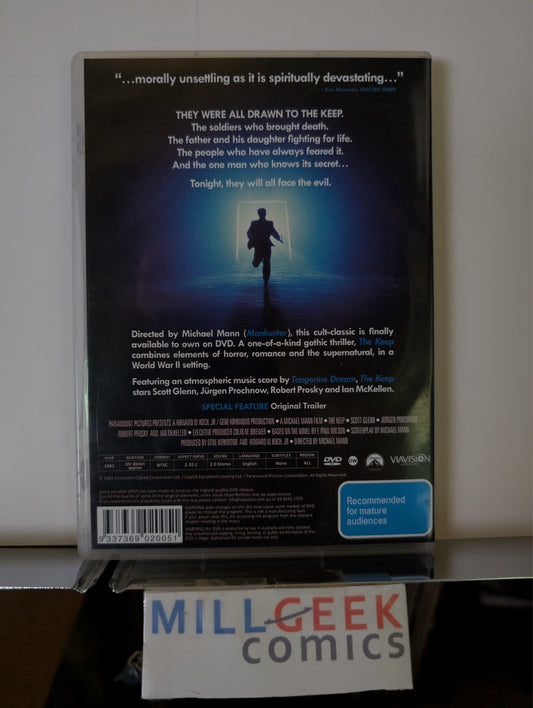 The Keep REGION FREE, Michael Mann (DVD) Like New -JD