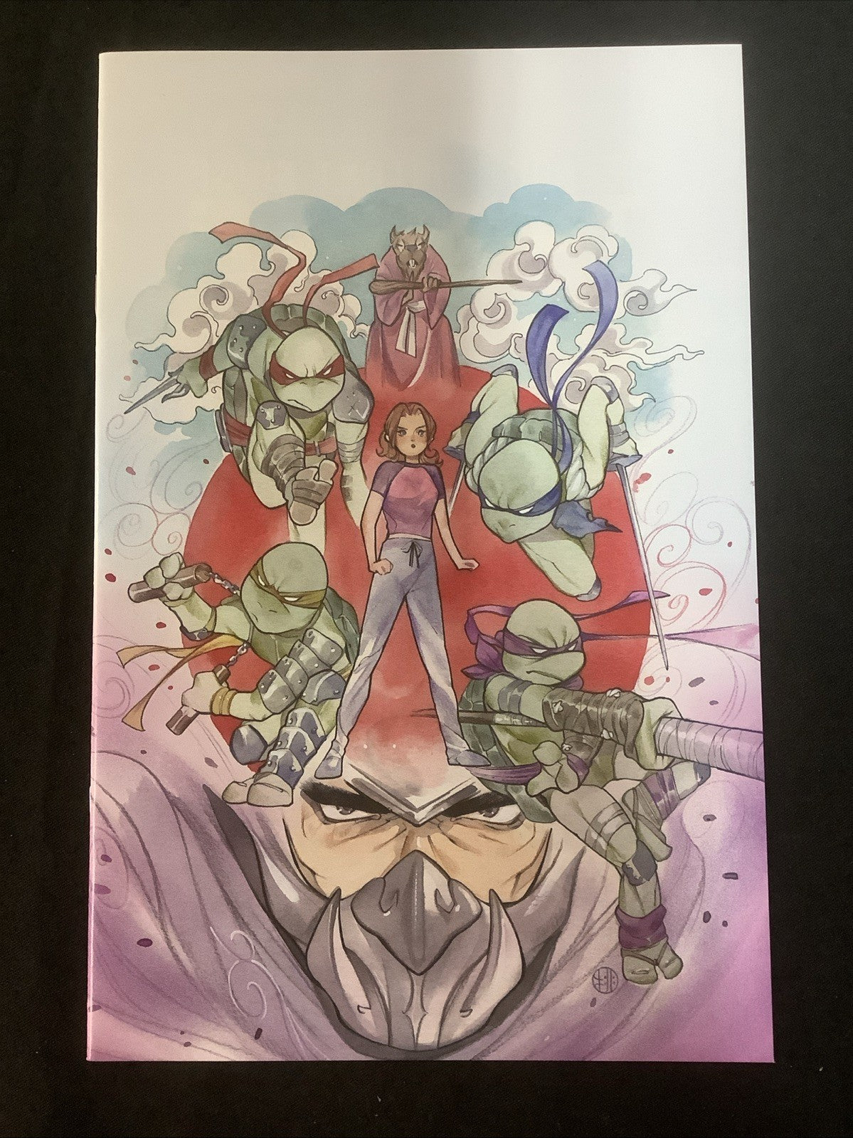 Teenage Mutant Ninja Turtles #110 (IDW) Peach Momoko Virgin Incentive Cover