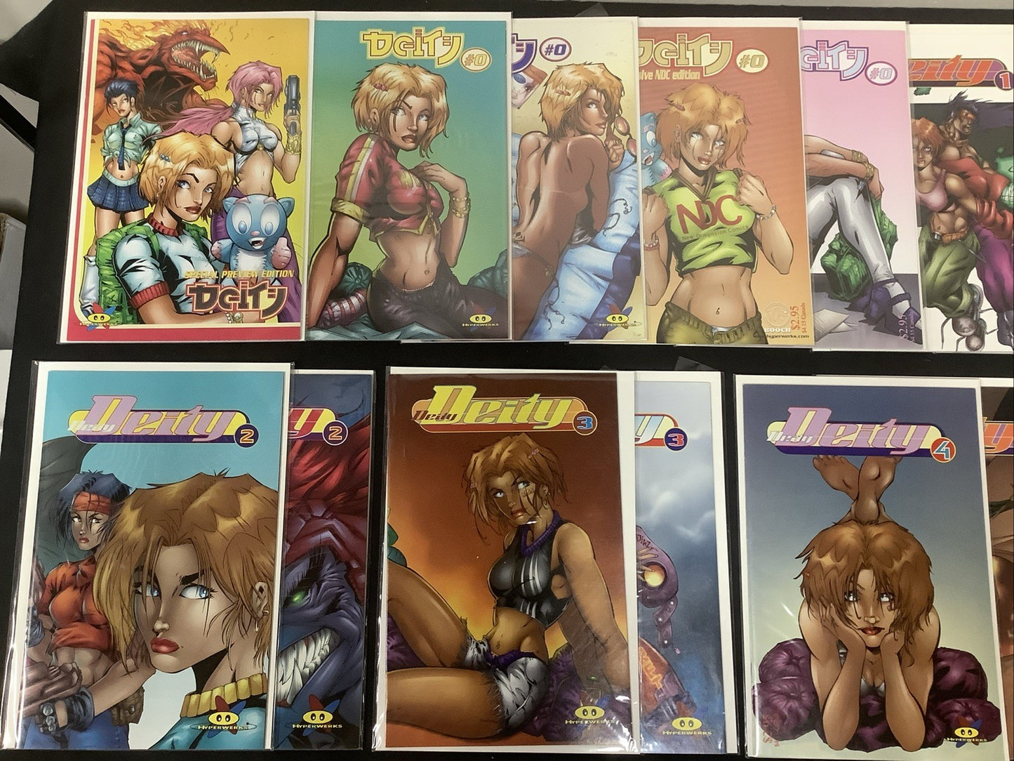 Deity Comic Bundle: See Description And Photos For Details, 46 Comics Total