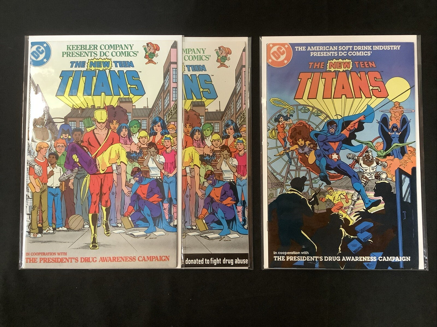 New Teen Titans #37-58 + Annual #3 + Drug Specials #1-2 Comic Lot, 1st Nightwing