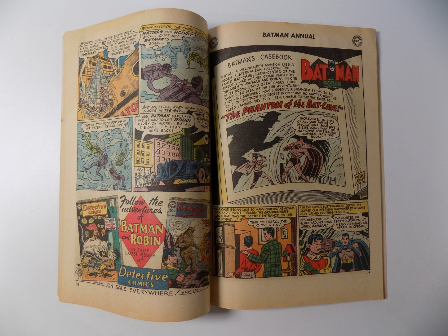 Batman Giant Annual #4 DC Comics Very Good+ Winter 1962-63