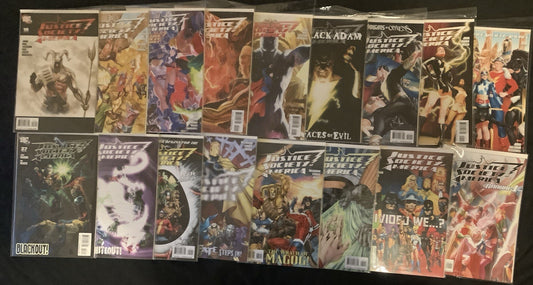 Justice Society Comic Bundle: See Photos And Description, 58 Comic Books Total