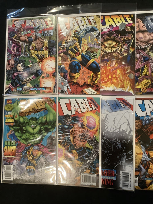 Cable #25-60 Comic Lot, Marvel Comics, Joe Casey, 1st Harbinger Of Apocalypse