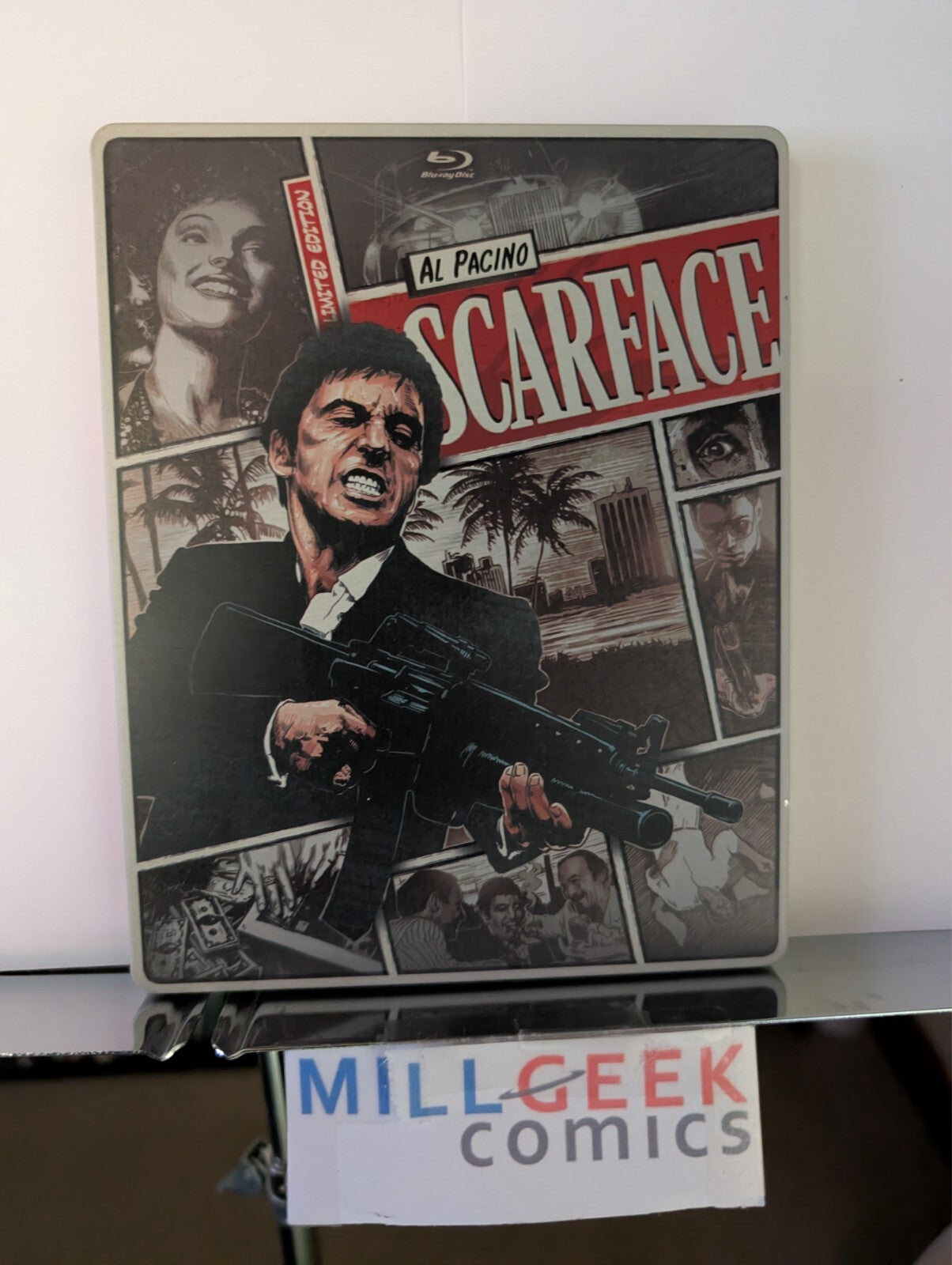 Scarface, Steelbook (Blu-Ray 1983) Like New -JD