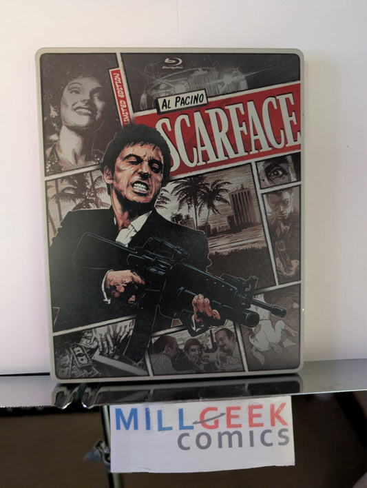 Scarface, Steelbook (Blu-Ray 1983) Like New -JD