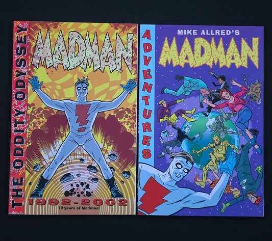 MADMAN By Mike Allred - 2 book lot (1st ed TPB Oni Press, 2002)