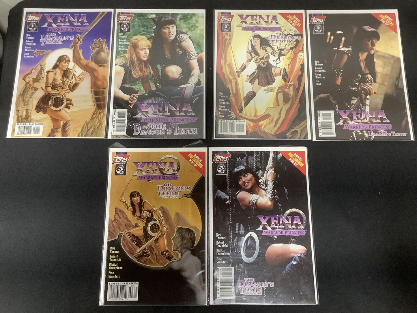 Xena Warrior Princess Comic Bundle: Please See Photos & Description For Details