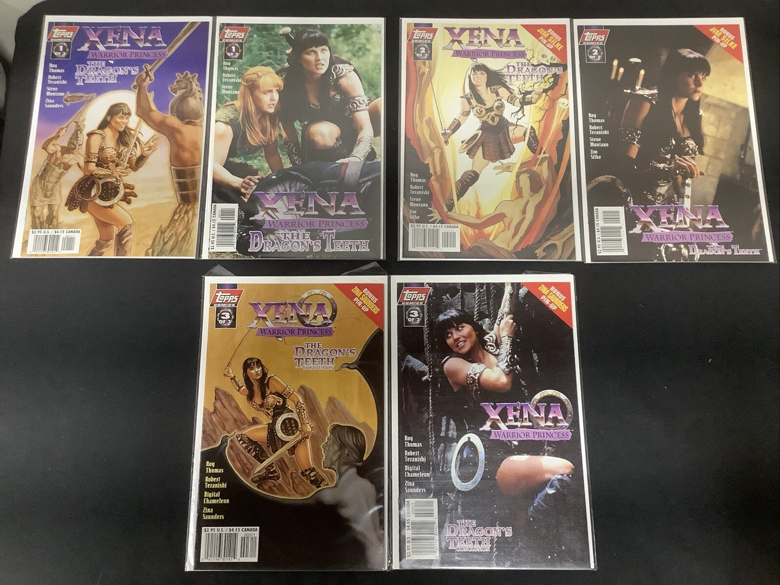 Xena Warrior Princess Comic Bundle: Please See Photos & Description For Details