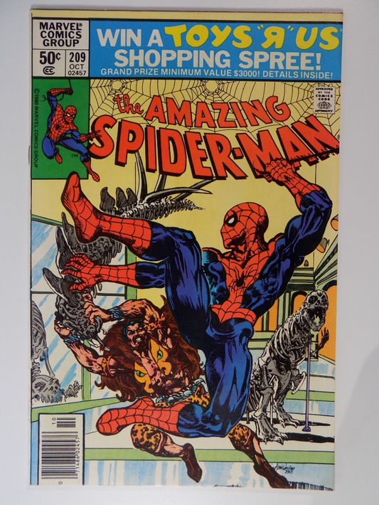 Amazing Spider-Man #209 Marvel Comic Very Fine- October 1980