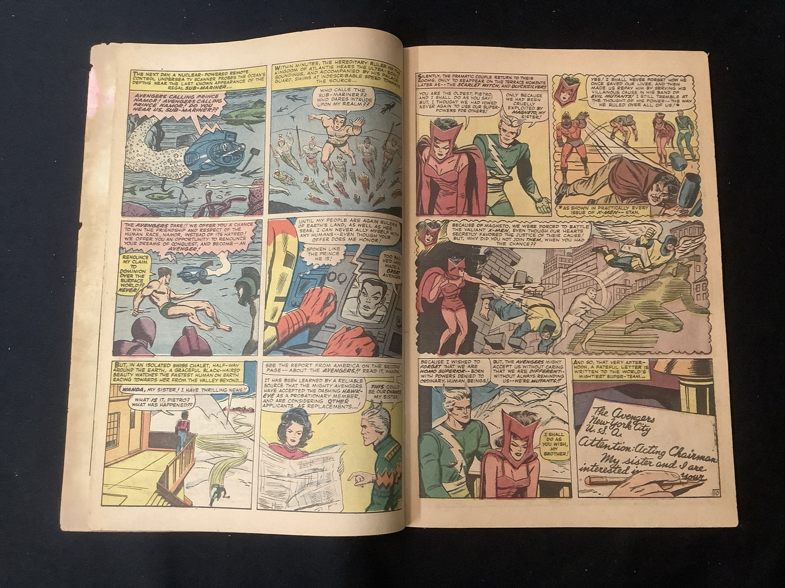 Avengers #16 (1965) G/VG (3.0) Jack Kirby/Stan Lee, Scarlet Witch, Quicksilver