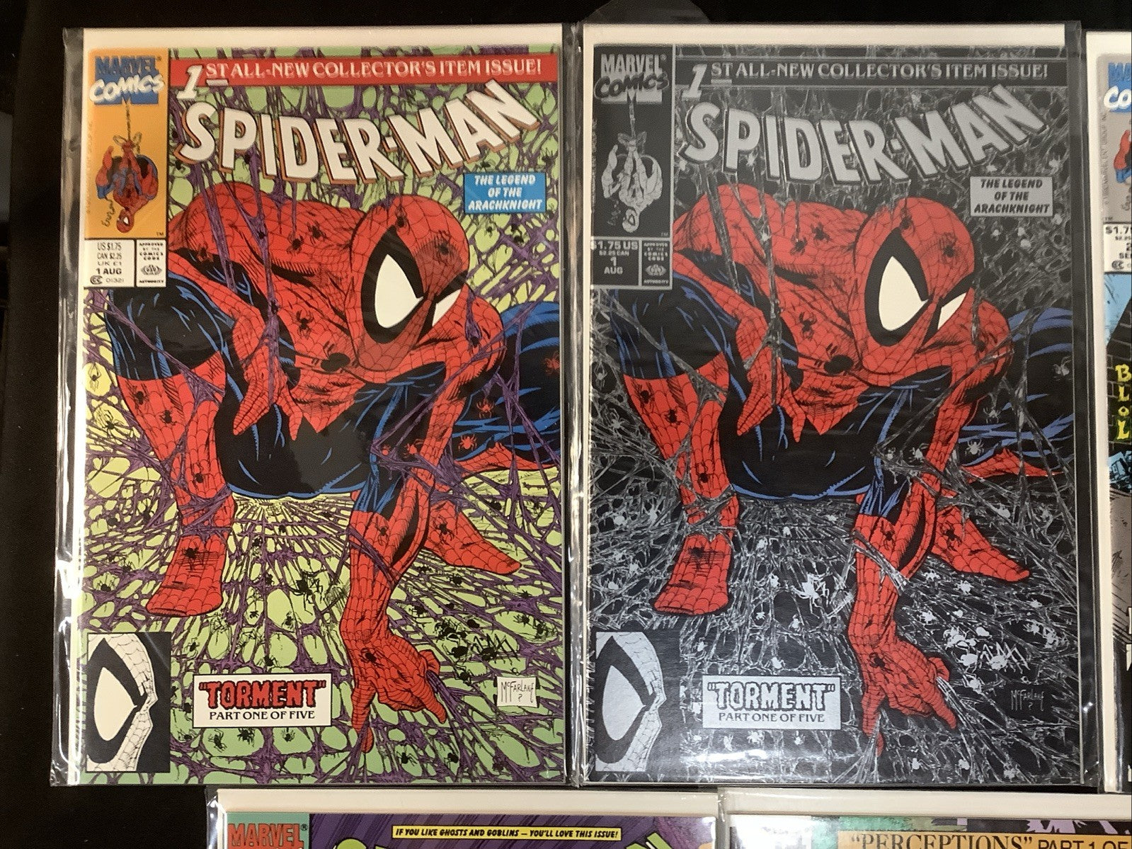 Spider-Man #1-25 Comic Lot, Marvel Comics, Multiple Variants #1, Todd McFarlane