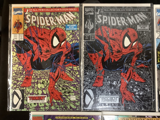Spider-Man #1-25 Comic Lot, Marvel Comics, Multiple Variants #1, Todd McFarlane