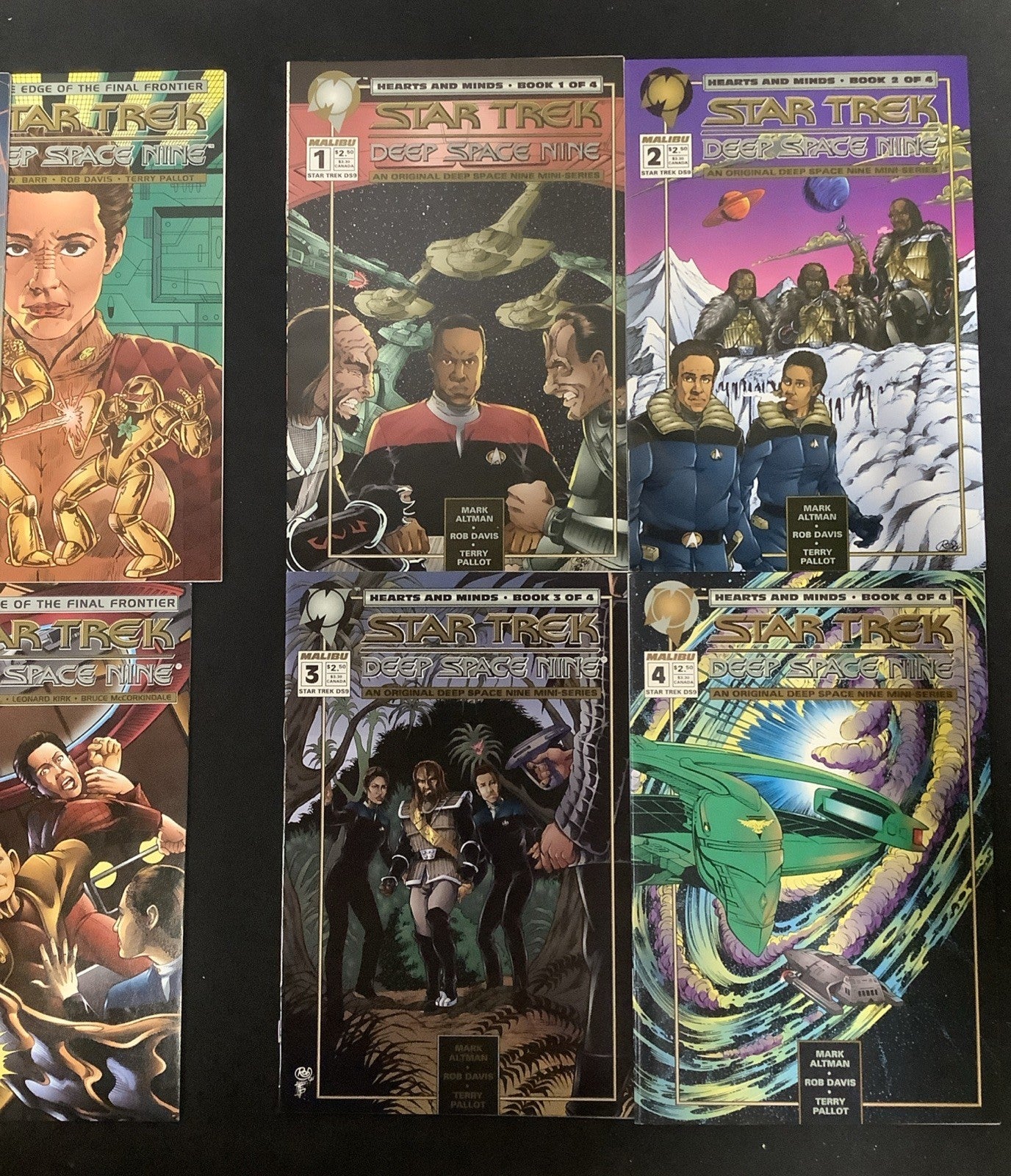 Star Trek: Deep Space Nine Comic Bundle: (Vol. 1) #1-13, Hearts And Minds #1-4