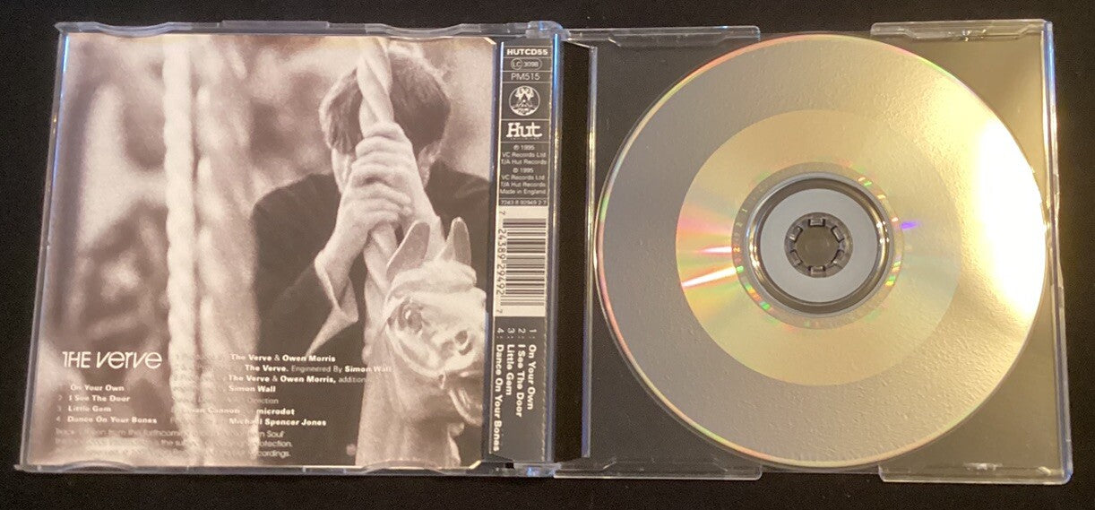 THE VERVE On Your Own (CD single, UK Import, 3 Unreleased Singles, Like New) -JD