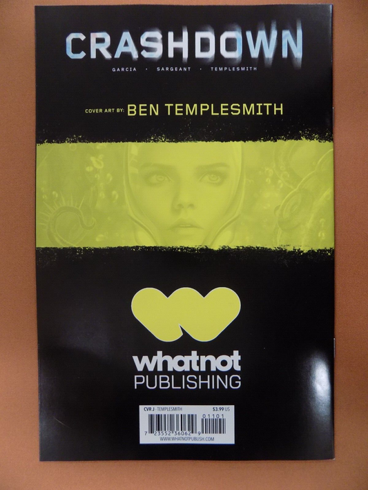 Crashdown #1 Templesmith 1:50 Variant Remarked & Signed