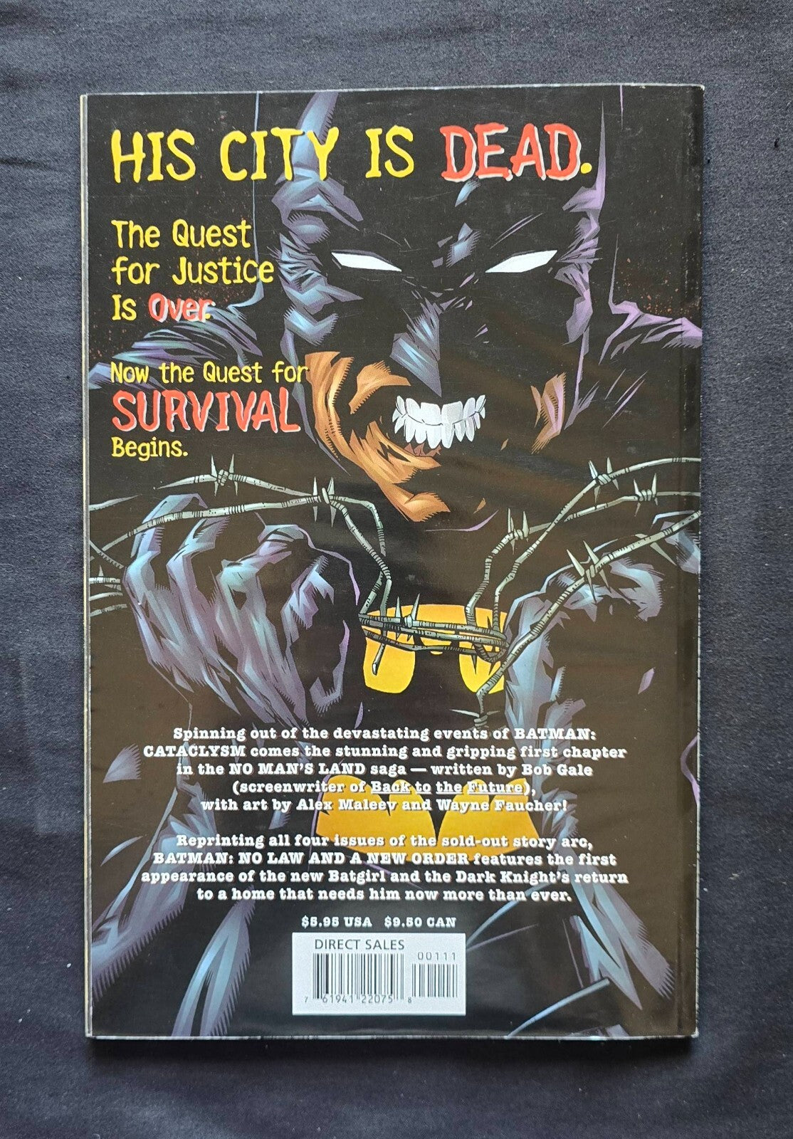 Batman - No Law And A New Order (1999) No Man's Land Tie-In!